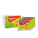 Uphamol 1000mg Cold Honey Lemon Sachet paracetamol for cold, fever and body aches | DoctorOnCall Malaysia