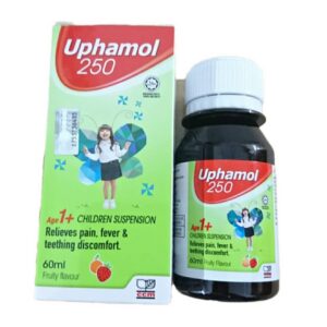 Uphamol Suspension 250mg Fruity - 100ml