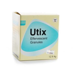 Utix Effervescent Granules 4g urinary alkaliniser for UTI pain relief and acidic urine | DoctorOnCall Malaysia