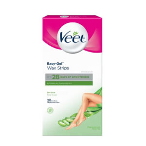 Veet Cold Wax Strip Legs (Dry Skin) - 20s