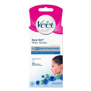 Veet Facial Wax Strip (Sensitive Skin) - 20s
