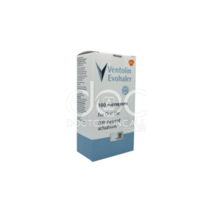 Ventolin 100mcg Evohaler - 200-doses
