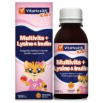 VitaHealth Kids Multivitamin + Lysine & Inulin Syrup 120ml