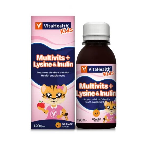 VitaHealth Robovites Kid’s Multivitamin Plus Lysine & Prebiotic Syrup