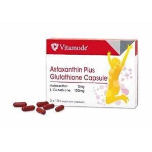 vitamode astaxanthin plus glutathione capsule 3mg + 100mg 30s Patrícia Ignácio Container:Capsules Model for the role