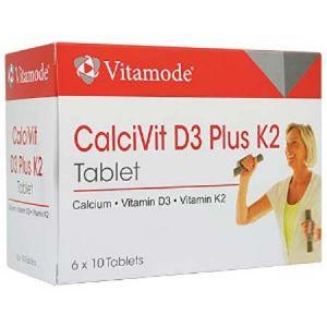 Vitamode CalciVit D3 Plus K2 Tablet 60s - 60s