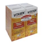 Vitasen Vit C 1000mg Plus Zinc & Beta-Carotene Sachet 10s x4