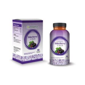 Vitraplus Elderberry C Plus 60s - 60s