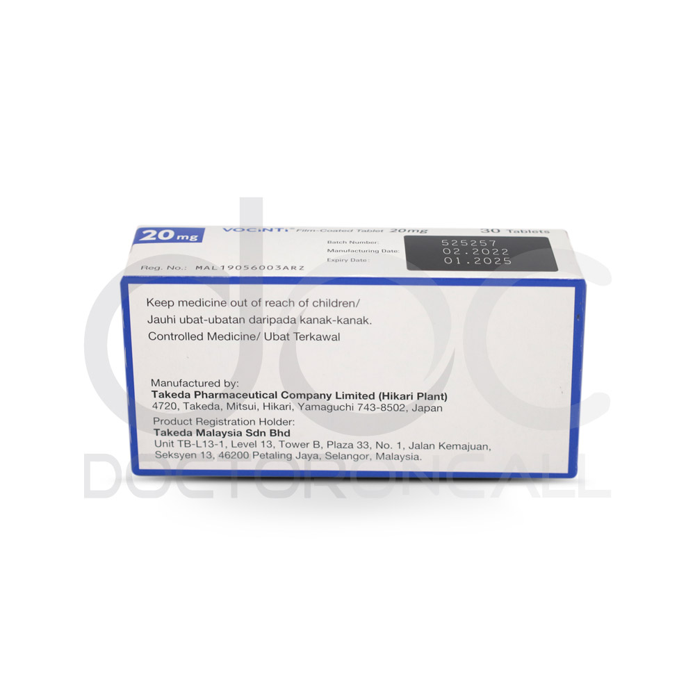 Vocinti 20mg Tablet