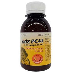 Winwa Kidz PCM 250mg Suspension Orange - 100ml
