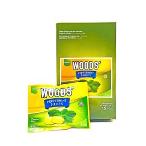 Woods Peppermint Drops Lozenges - Lemon - 6s