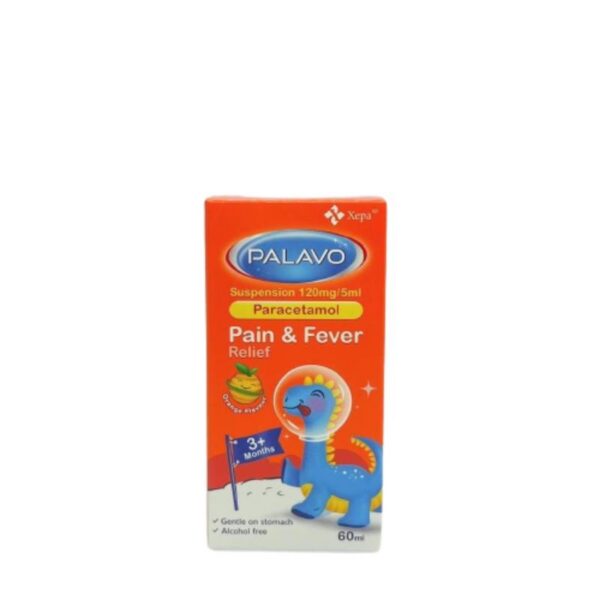Xepa Palavo Paracetamol 120mg/5ml Suspension - Children Fever Relief Malaysia
