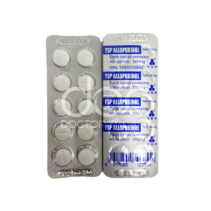 YSP Allopurinol 300mg Tablet - 10s