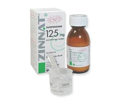 Zinnat 125mg/5ml Suspension