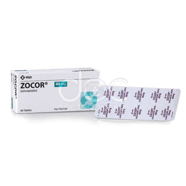 Zocor 40mg Tablet