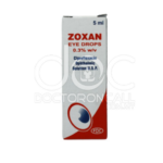 Zoxan 0.3% Eye Drop | ofloxacin | antibiotic eye infection drop | DoctorOnCall Malaysia