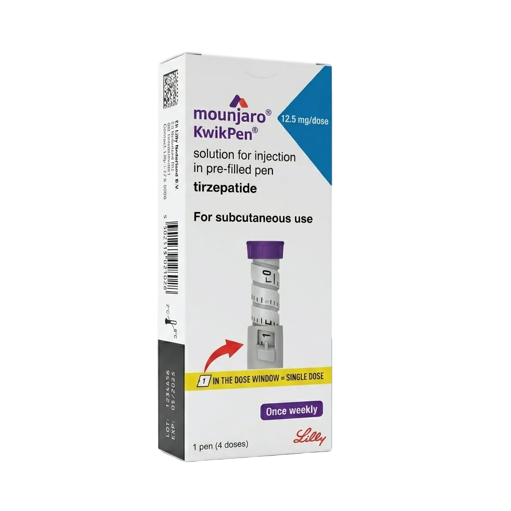 Mounjaro 12.5mg/dose KwikPen Solution for Injection in Pre-filled Pen