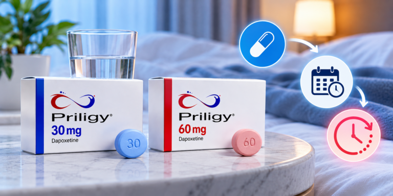 Priligy 30mg vs 60mg: Dos, Cara Pengambilan & Tempoh Keberkesanannya