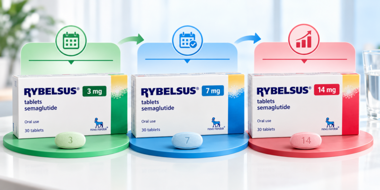 Rybelsus 3 mg vs 7 mg vs 14 mg: Panduan Dos dan Kekuatan Dos yang Perlu Dipesan