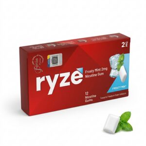 Ryze 2mg Nicotine Gum (Frosty Mint)