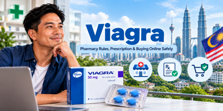 Bolehkah Anda Membeli Viagra di Malaysia? Peraturan Farmasi, Preskripsi & Cara Membeli Dalam Talian dengan Selamat