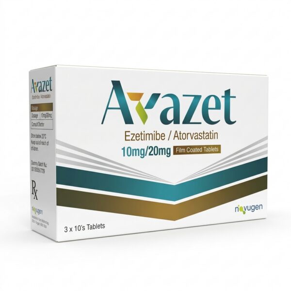 Avazet 10/20mg Tablet